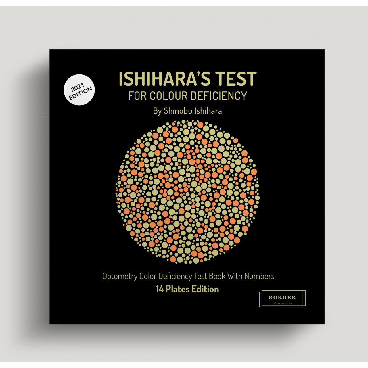 Ishihara's Test Chart books for color deficiency 14 plates with manual